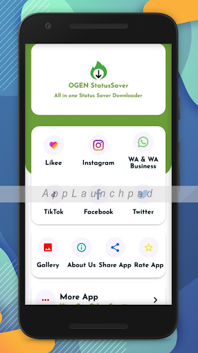 Android application All in one Status Saver (OGEN screenshort