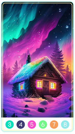 Game screenshot Aurora Color by Number mod apk