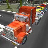 Car Transport Trailer 3D Free icon