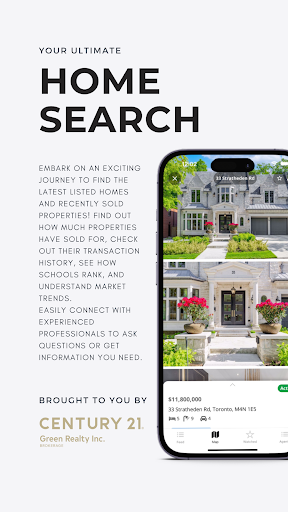 Android application C21 Green - Home Search screenshort