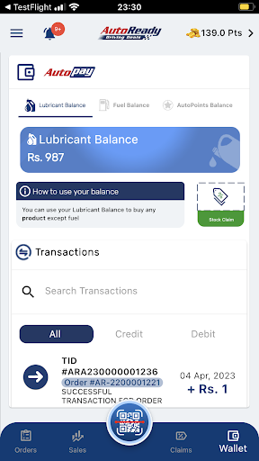 AutoReady Retailer Screen 2