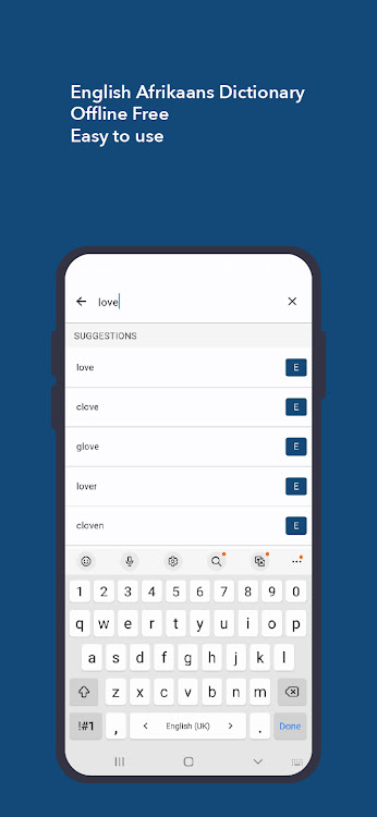 English Afrikaans Dictionary - 2.3.3 - (Android)