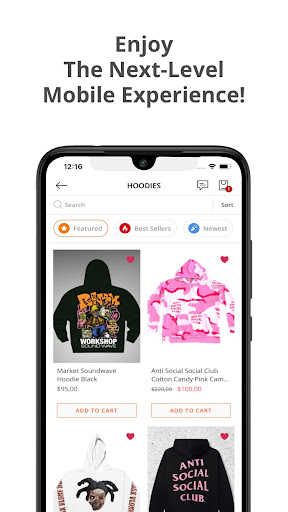 Relapse Clothing Stores Screen 2