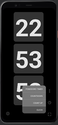 Focus Time, Countdown, Countup Screen 3