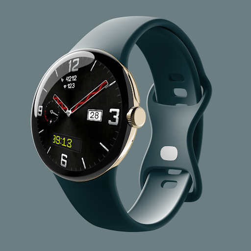 Hybrid Minimal AMORA Watchface Screen 3