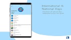 screenshot of Today: International Days 2025