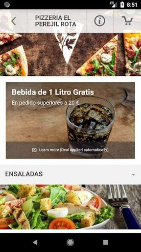 Pizzeria El Perejil Rota Screenshot 3 - AppWisp.com