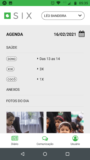 SIX Agenda Escolar Screen 3