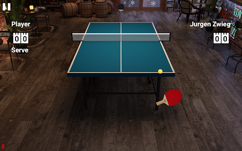 Virtual Table Tennis Screenshot