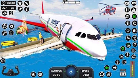 飛行機 フライング ゲーム 3Dのおすすめ画像2