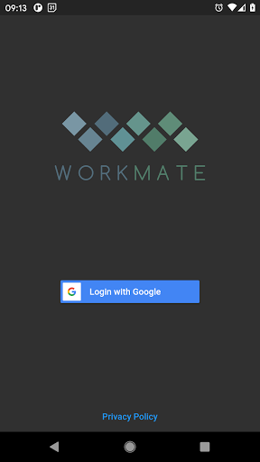 Android application DATASYS Workmate screenshort