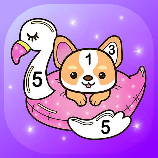 Magic Coloring Book By Numbers 2.9 Icon
