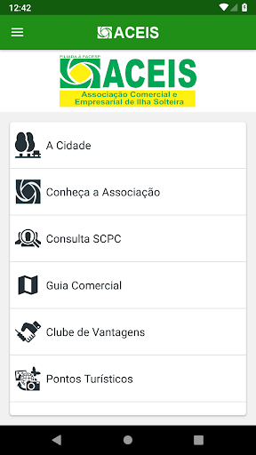 Android application ACEIS Ilha Solteira screenshort