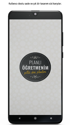 Android application Planlı Öğretmenim- Yıllık Plan screenshort