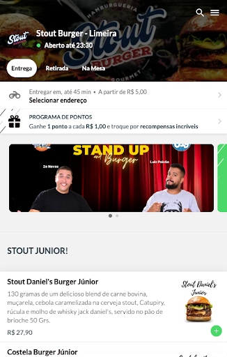 Stout Burger Screen 2