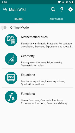 Math Wiki - Learn Math 3.2.7 screenshots 1