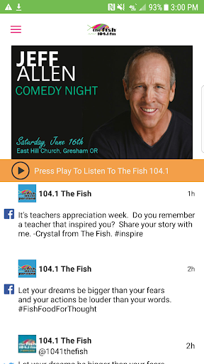 Android application The Fish Portland screenshort