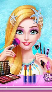 Mermaids Make Up Salon em 2023  Maquiagem de sereia, Melhor maquiagem,  Jogos de vestir