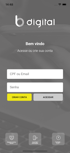 Android application BDigital screenshort