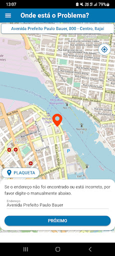 Android application Qluz Itajaí screenshort