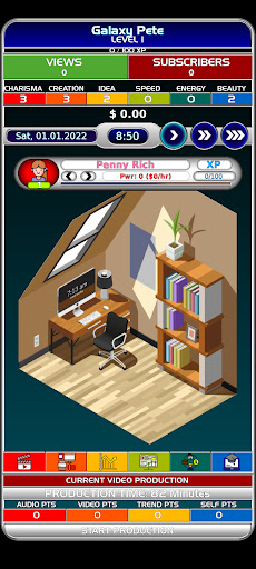 Android application MyTube Idle Clicker Story screenshort