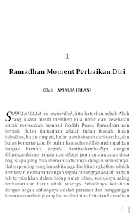 Agar Ramadhan Tidak Seremonial