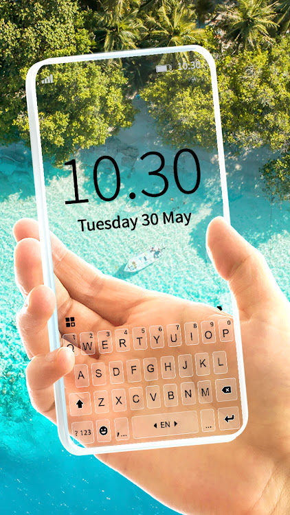 Tropical Transparent Keyboard - 7.5.11_1009 - (Android)