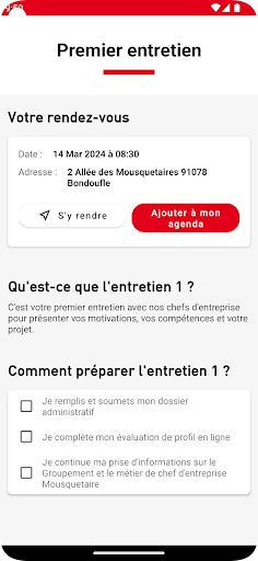 Devenez Mousquetaires Screen 2