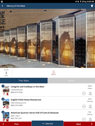 Screenshot of Visit Amarillo