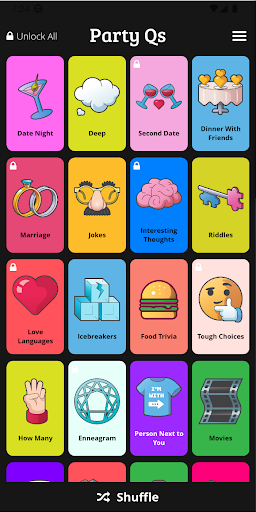 Party Qs - The Questions App Screenshot 1 - AppWisp.com