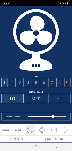 Android application Fan Noises For Sleeping screenshort