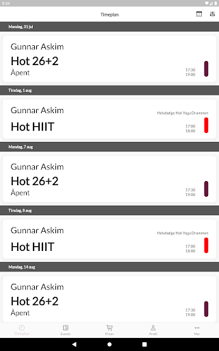 Hetebølge Hot Yoga Drammen