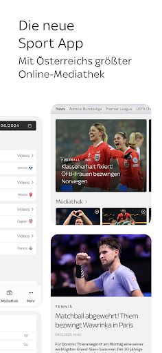 Sky Sport Austria: Sport News Screen 2