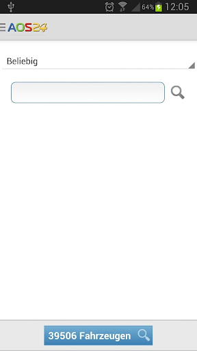 Android application AOS to go screenshort