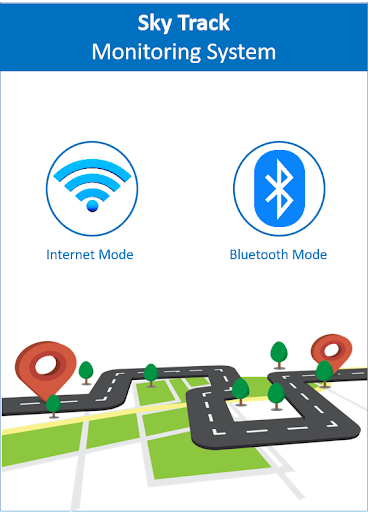 Android application Skytrack app screenshort