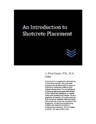 Icon image An Introduction to Shotcrete Placement