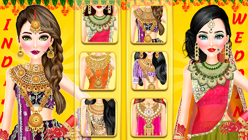 Desi Indian Bridal Dresup Game Screen 2