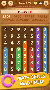 Number Search: Math Sum