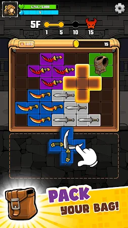 Game screenshot Pack & Clash: Backpack Battle hack