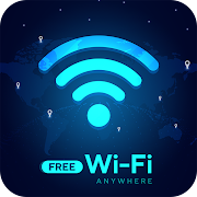 Free Wifi Connection Anywhere & Hotspot Manager  Icon