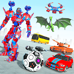 Cover Image of डाउनलोड फुटबॉल रोबोट कार ट्रांसफॉर्म 2.4 APK