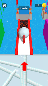 Captura 3 Snow Ball: Ice Race android