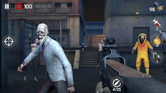 Dead Fire: Zombie shooting MOD (Unlimited Ammo) 1