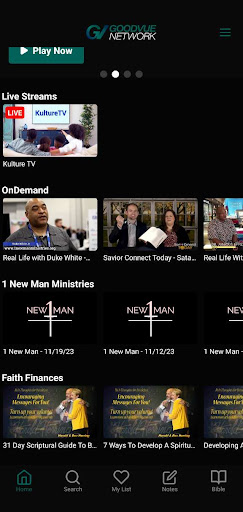 GoodVue Network Screen 2
