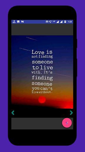 Love Quotes Screen 2