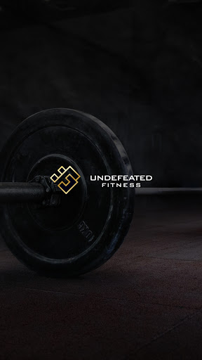 Android application Undefeated Fitness screenshort
