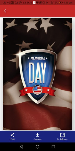 Memorial Day Cards Screen 3