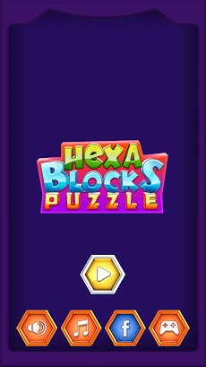 Hexa Blocks Puzzleのおすすめ画像1