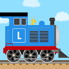 Brick Train-Detský vlak hry železničné závodné hry 1.7.499