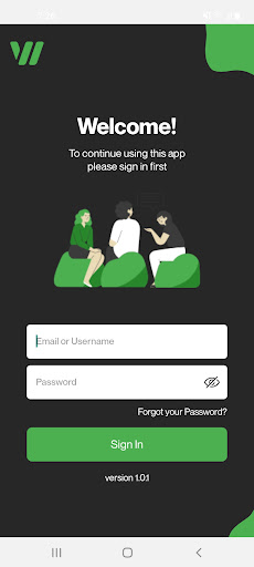 Android application Workbase Hub screenshort